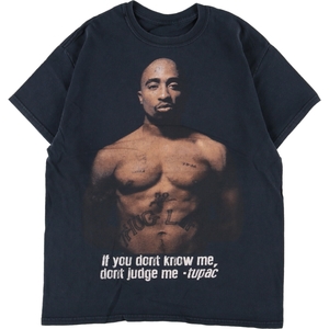 古着 2PAC トゥパック If you don't know me, don't judge me バンドTシャツ バンT メンズM /eaa343144