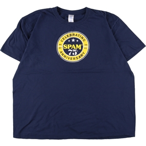 古着 ギルダン GILDAN SPAM スパム アドバタイジングTシャツ メンズXXL /eaa349567