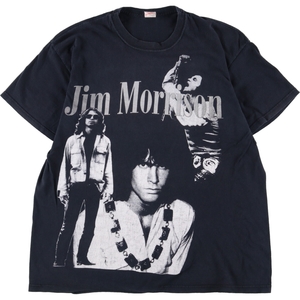 古着 80年代 SCREEN STARS FRUIT OF THE LOOM フルーツオブザルーム Jim Morrison ジム モリソン バンドTシャツ バンT メンズXL /eaa350335