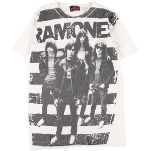 古着 Ramones ラモーンズ バンドTシャツ バンT メンズS /eaa348566