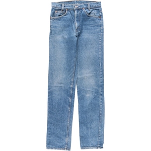 古着 80年代 リーバイス Levi's 705 ジーンズ ストレートデニムパンツ レディースL(w29) ヴィンテージ /eaa347393