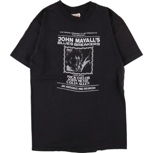 古着 80年代 ヘインズ Hanes JOHN MAYALL ジョンメイオール バンドTシャツ バンT USA製 メンズS ヴィンテージ /eaa350686