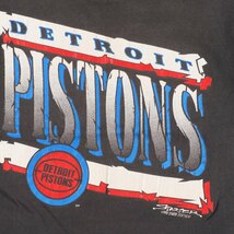 古着 STARTER DETROIT PISTONS デトロイト ピストンズ スポーツプリントTシャツ USA製 メンズS /eaa350769_画像7