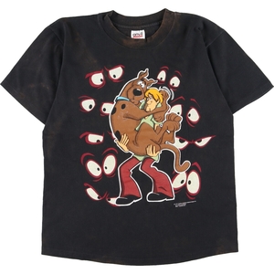 古着 90年代 アンビル anvil SCOOBY DOO スクービードゥー キャラクタープリントTシャツ USA製 メンズM ヴィンテージ /eaa351823