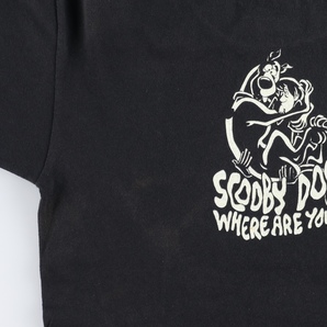 古着 90年代 アンビル anvil SCOOBY DOO スクービードゥー キャラクタープリントTシャツ USA製 メンズM ヴィンテージ /eaa351823の画像9