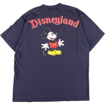 古着 90年代 MICKEY,INC MICKEY MOUSE ミッキーマウス キャラクタープリントTシャツ USA製 メンズXL ヴィンテージ /eaa350994_画像2
