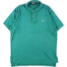 古着 90年代 ラルフローレン Ralph Lauren POLO by Ralph Lauren 半袖 ポロシャツ USA製 メンズM ヴィンテージ /eaa354945_画像1