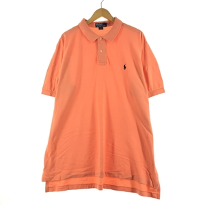 古着 ラルフローレン Ralph Lauren POLO by Ralph Lauren 半袖 ポロシャツ メンズXXL /eaa351357