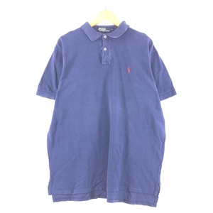 古着 90年代 ラルフローレン Ralph Lauren POLO by Ralph Lauren 半袖 ポロシャツ USA製 メンズL ヴィンテージ /eaa351353