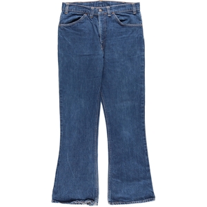 古着 80年代 リーバイス Levi's 646-0217 フレアカットジーンズ デニムパンツ メンズw32 ヴィンテージ /eaa351279