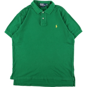 古着 ラルフローレン Ralph Lauren POLO by Ralph Lauren CUSTOM FIT 半袖 ポロシャツ メンズL /eaa354215