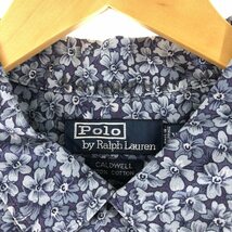 古着 ラルフローレン Ralph Lauren POLO by Ralph Lauren CALDWELL ハワイアンアロハシャツ メンズXL /eaa352316_画像3