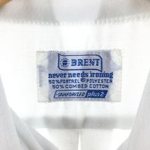 古着 60~70年代 ブレント BRENT 半袖 ボタンダウンシャツ メンズM ヴィンテージ /eaa355877_画像3