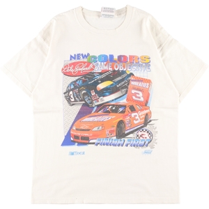 古着 90年代 COMPETITORS VIEW NASCAR ナスカー レーシング 両面プリント プリントTシャツ メンズL ヴィンテージ /eaa355845