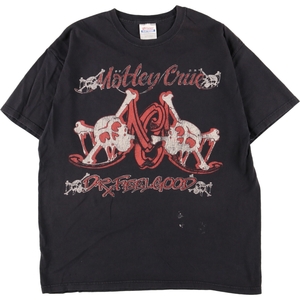 古着 00年代 ヘインズ Hanes MOTLEY CRUE モトリークルー バンドTシャツ バンT メンズL ヴィンテージ /eaa356068