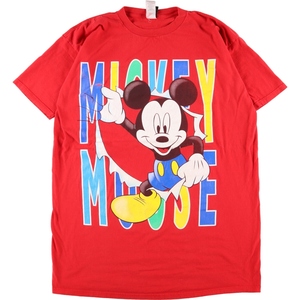 古着 90年代 MICKEY UNLIMITED MICKEY MOUSE ミッキーマウス キャラクタープリントTシャツ メンズXXL ヴィンテージ /eaa357939