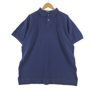 古着 90年代 ラルフローレン Ralph Lauren POLO by Ralph Lauren 半袖 ポロシャツ USA製 メンズXL ヴィンテージ /eaa358445