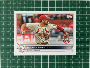 ★TOPPS MLB 2022 OPENING DAY #31 NOLAN ARENADO［ST. LOUIS CARDINALS］ベースカード「BASE」★