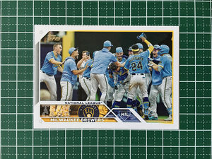 ★TOPPS MLB 2023 SERIES 2 #533 TEAM CARD［MILWAUKEE BREWERS］ベースカード「BASE」★