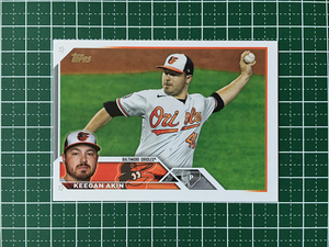 ★TOPPS MLB 2023 SERIES 2 #617 KEEGAN AKIN［BALTIMORE ORIOLES］ベースカード「BASE」★