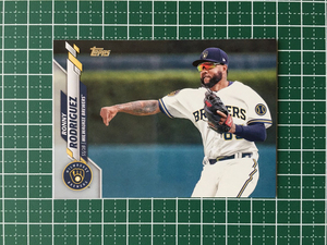 ★TOPPS MLB 2020 SERIES 2 #682 ロドリゲス／RONNY RODRIGUEZ［MILWAUKEE BREWERS／北海道日本ハムファイターズ］ベースカード★