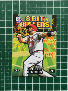 ★TOPPS MLB 2023 BIG LEAGUE #8B-16 ALBERT PUJOLS［ST. LOUIS CARDINALS］インサートカード「8-BIT BALLERS」★