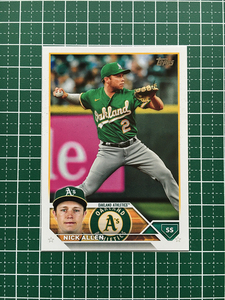 ★TOPPS MLB 2023 SERIES 2 #521 NICK ALLEN［OAKLAND ATHLETICS］ベースカード「BASE」★