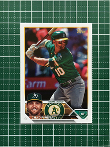 ★TOPPS MLB 2023 SERIES 2 #522 CHAD PINDER［OAKLAND ATHLETICS］ベースカード「BASE」★