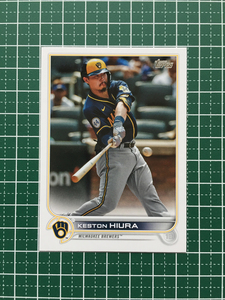 ★TOPPS MLB 2022 SERIES 1 #265 KESTON HIURA［MILWAUKEE BREWERS］ベースカード「BASE」★