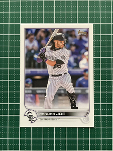 ★TOPPS MLB 2022 UPDATE #US188 CONNOR JOE［COLORADO ROCKIES］ベースカード「BASE」★