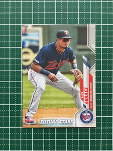 ★TOPPS MLB 2020 SERIES 2 #612 LUIS ARRAEZ［MINNESOTA TWINS］ベースカード FS 20★