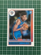 ★PANINI 2021-22 NBA HOOPS #247 AARON WIGGINS［OKLAHOMA CITY THUNDER］ベースカード「ROOKIES」ルーキー「RC」★_画像1