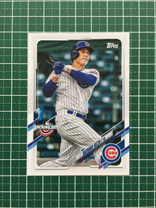 ★TOPPS MLB 2021 OPENING DAY #220 ANTHONY RIZZO［CHICAGO CUBS］ベースカード★