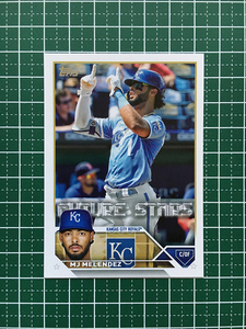 ★TOPPS MLB 2023 SERIES 2 #587 MJ MELENDEZ［KANSAS CITY ROYALS］ベースカード「FUTURE STARS」★