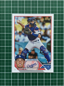 ★TOPPS MLB 2023 SERIES 2 #588 AUSTIN BARNES［LOS ANGELES DODGERS］ベースカード「BASE」★