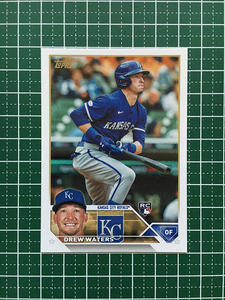 ★TOPPS MLB 2023 SERIES 2 #543 DREW WATERS［KANSAS CITY ROYALS］ベースカード「BASE」ルーキー「RC」★