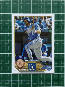 ★TOPPS MLB 2023 SERIES 2 #637 HUNTER DOZIER［KANSAS CITY ROYALS］ベースカード「BASE」★