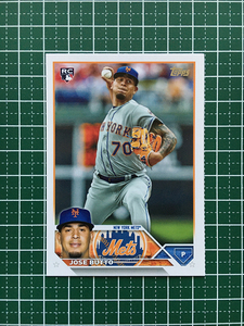 ★TOPPS MLB 2023 SERIES 2 #615 JOSE BUTTO［NEW YORK METS］ベースカード「BASE」ルーキー「RC」★