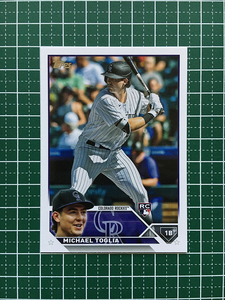 ★TOPPS MLB 2023 SERIES 2 #616 MICHAEL TOGLIA［COLORADO ROCKIES］ベースカード「BASE」ルーキー「RC」★