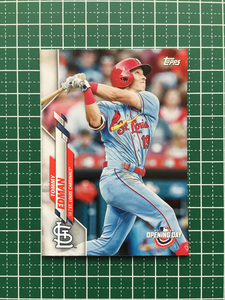 ★TOPPS MLB 2020 OPENING DAY #135 TOMMY EDMAN［ST. LOUIS CARDINALS］ベースカード 20★