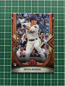 ★TOPPS MLB 2022 MUSEUM COLLECTION #9 鈴木誠也／SEIYA SUZUKI［CHICAGO CUBS］ベースカード「BASE」ルーキー「RC」COPPER パラレル版★