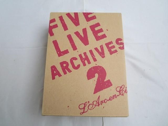 Yahoo!オークション -「l'arc~en~ciel five live archives 2」の落札