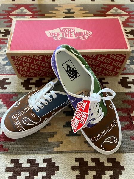 VANS ペイズリー柄　スニーカー　オールドスクール