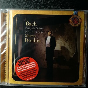 g（未開封）ペライア　バッハ　イギリス組曲第1,3,6番　Perahia Bach English Suite