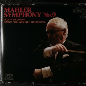 g（国内初期盤 2CD）ノイマン　マーラー　交響曲第9番　Neumann Mahler Symphony No.9