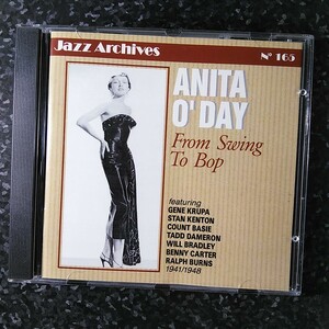 g【JAZZ他】アニタ・オデイ　Anita O'day from swing to bop