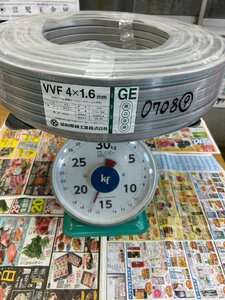 【新品未使用】協和電線工業株式会社　VVF　ケーブル　4×1.6mm　0708-9
