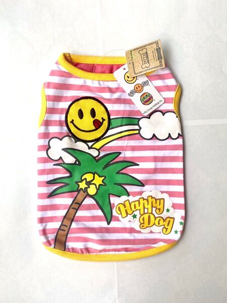 ☆春夏物SALE☆【新品タグ付】PEACEマークタンクトップ 2L 犬服