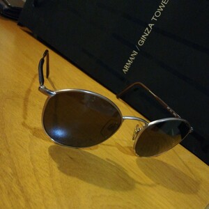 GIORGIO ARMANI Vintage sunglasses Armani glasses Italy made RayBan Gaultier Versace north . movie 90 period 