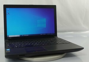 AC付 15.6インチ 東芝 B554/K PB554KEB1R7HA71/Core i5-4200M/メモリ8GB/SSD128GB/Windows10 OS有 ノート PC toshiba N073108K